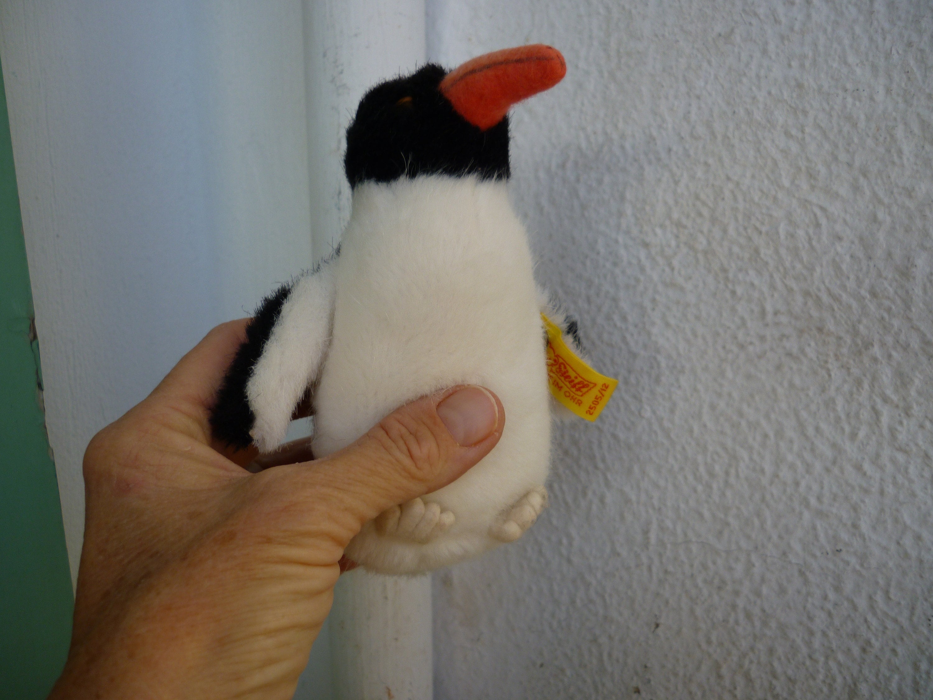 Vintage 5'' Steiff,plush Peggy Penguin,button,label,2505/12 - Etsy UK