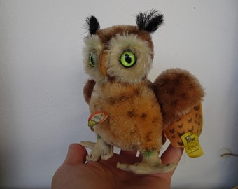 Vintage 9 Cm. or 3 1/2'' Miniature Steiff,mohair,peggy