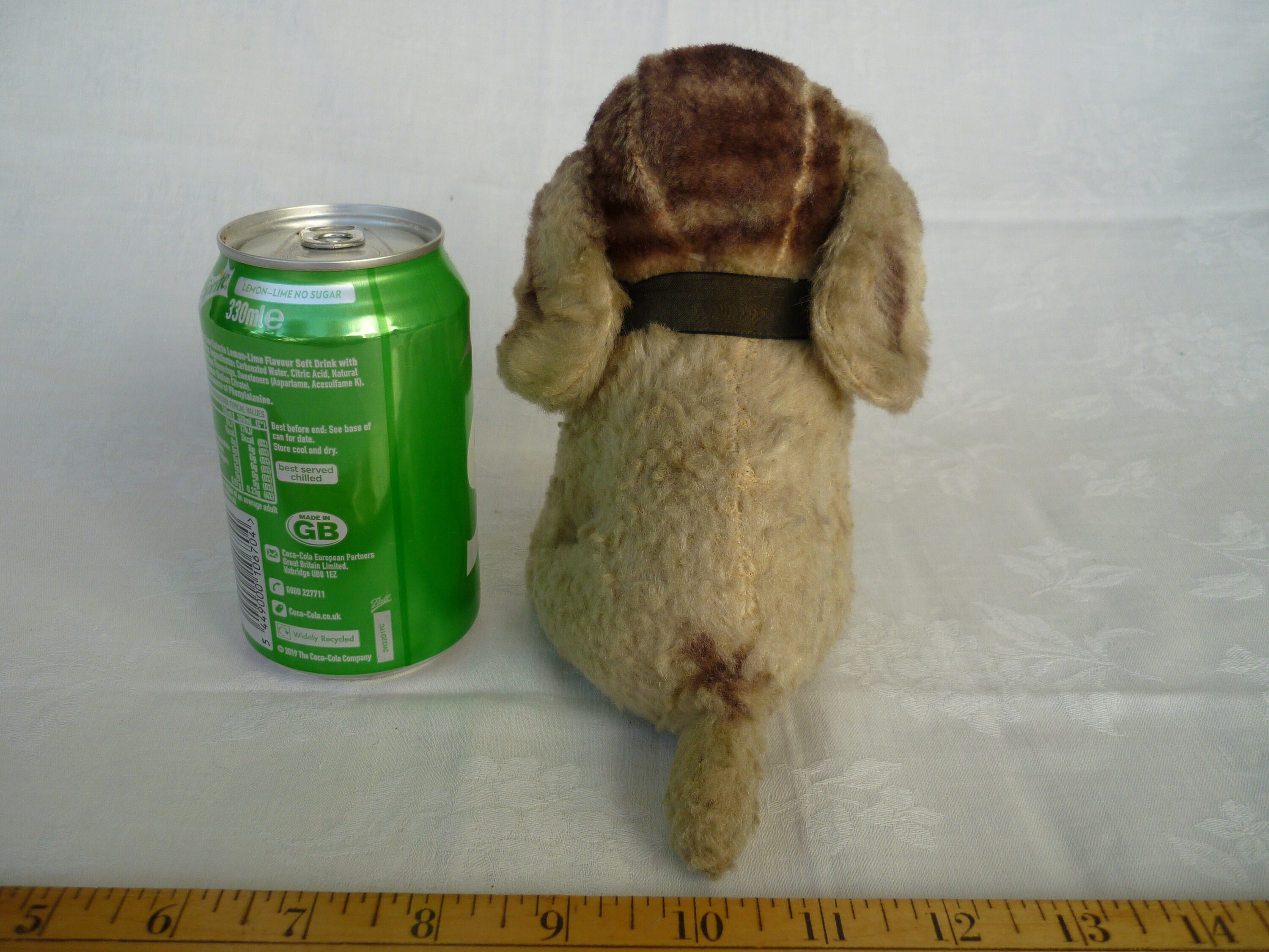 Chien. Peluche. Ancien. Fox terrier - Jeux & Jouets
