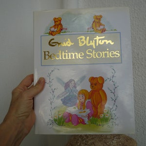 1999 Enid Blyton,Bedtime Stories,Brockhampton Press,hard back with dustjacket,14 stories,color illustrated,young children