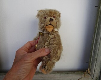 Vintage Bigo Bello,plush,schuco ,german Teddy Bear,unjointed