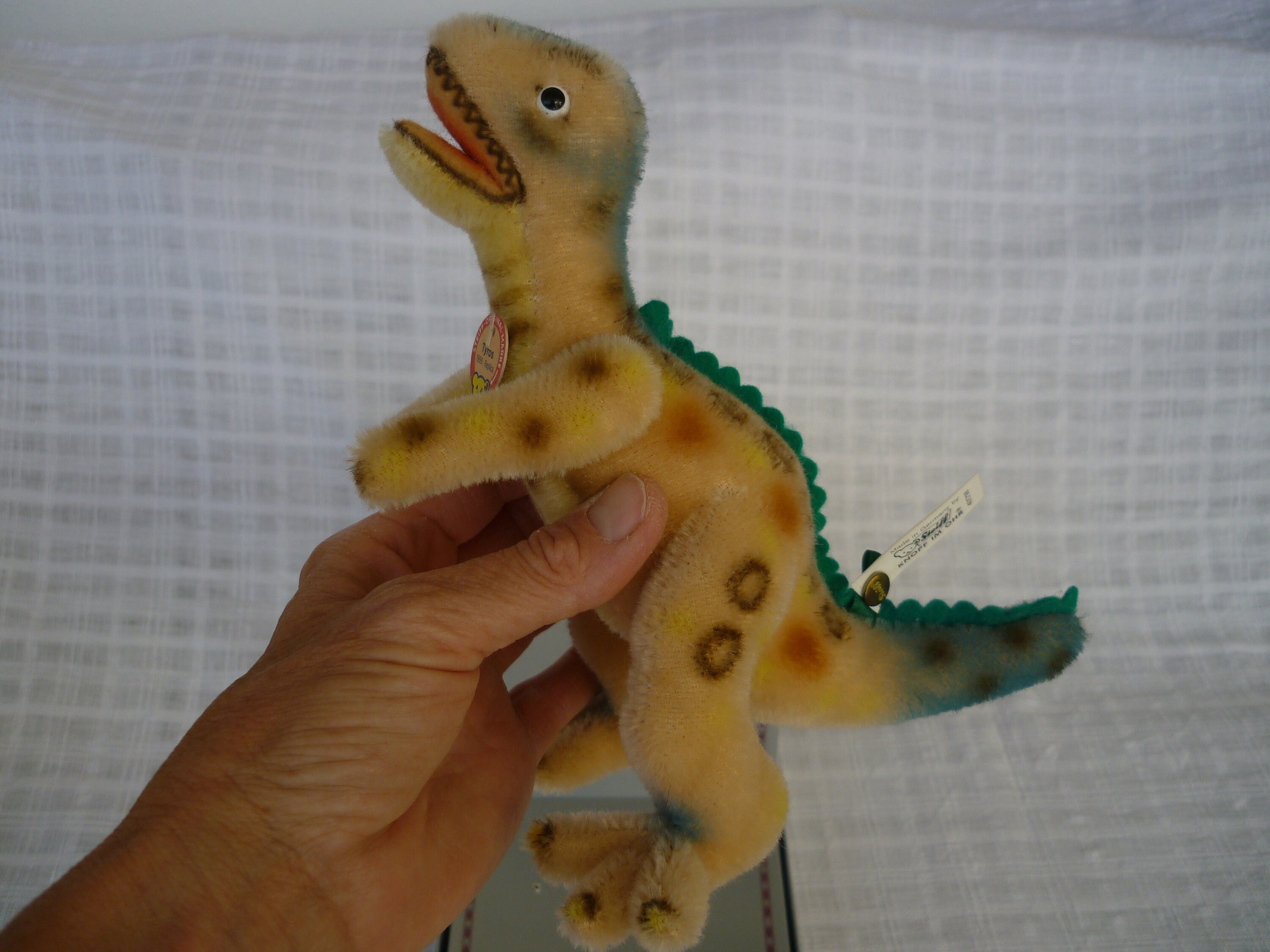 Vintage,1991,limited Edition Steiff,mohairtyros,1959 Replica