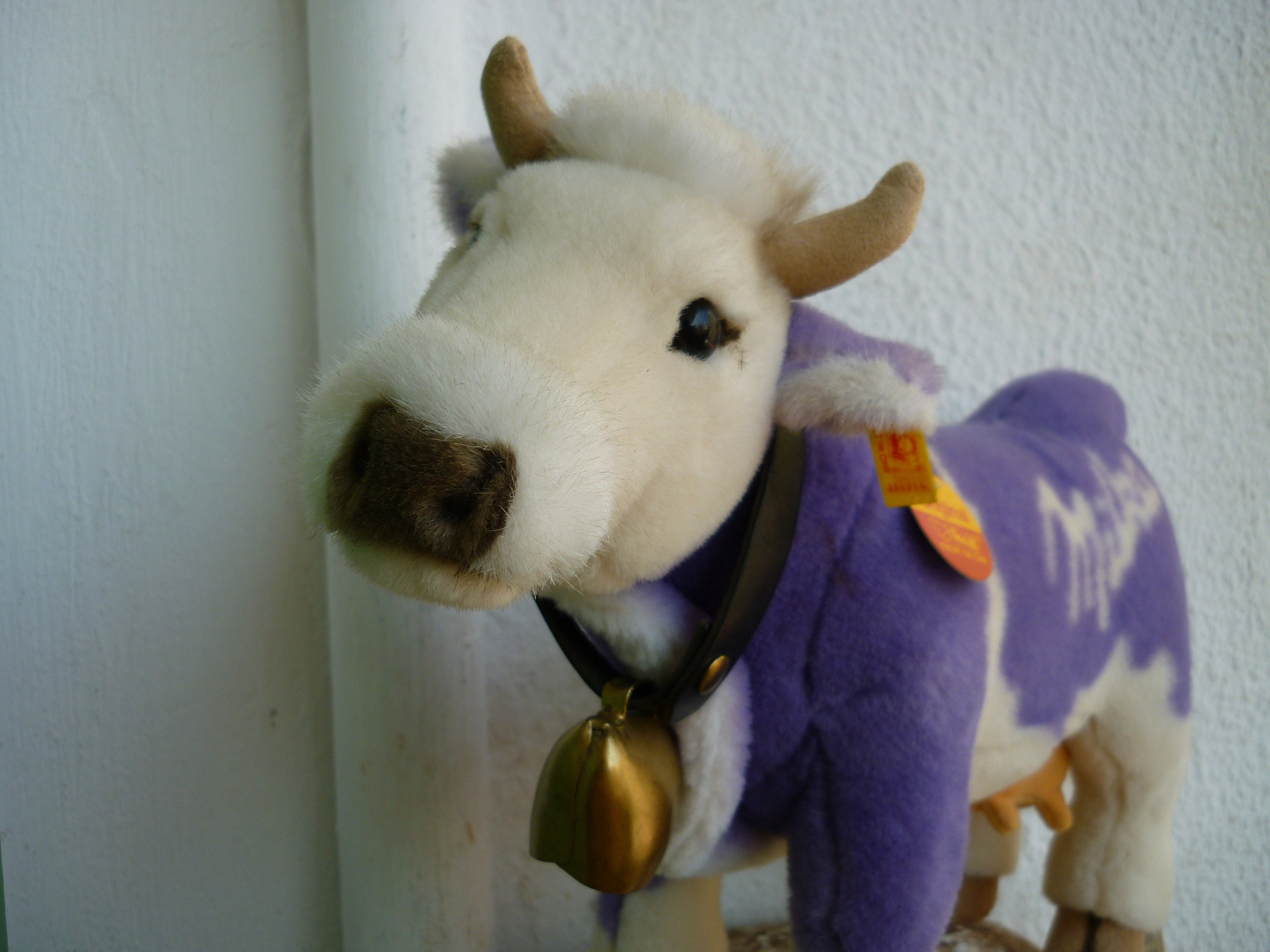 Reserved,vintage,steiff Milka Cow With All Ids,354014,lovely Reserved,vintage,steiff Milka Cow With All Ids,354014,lovely
