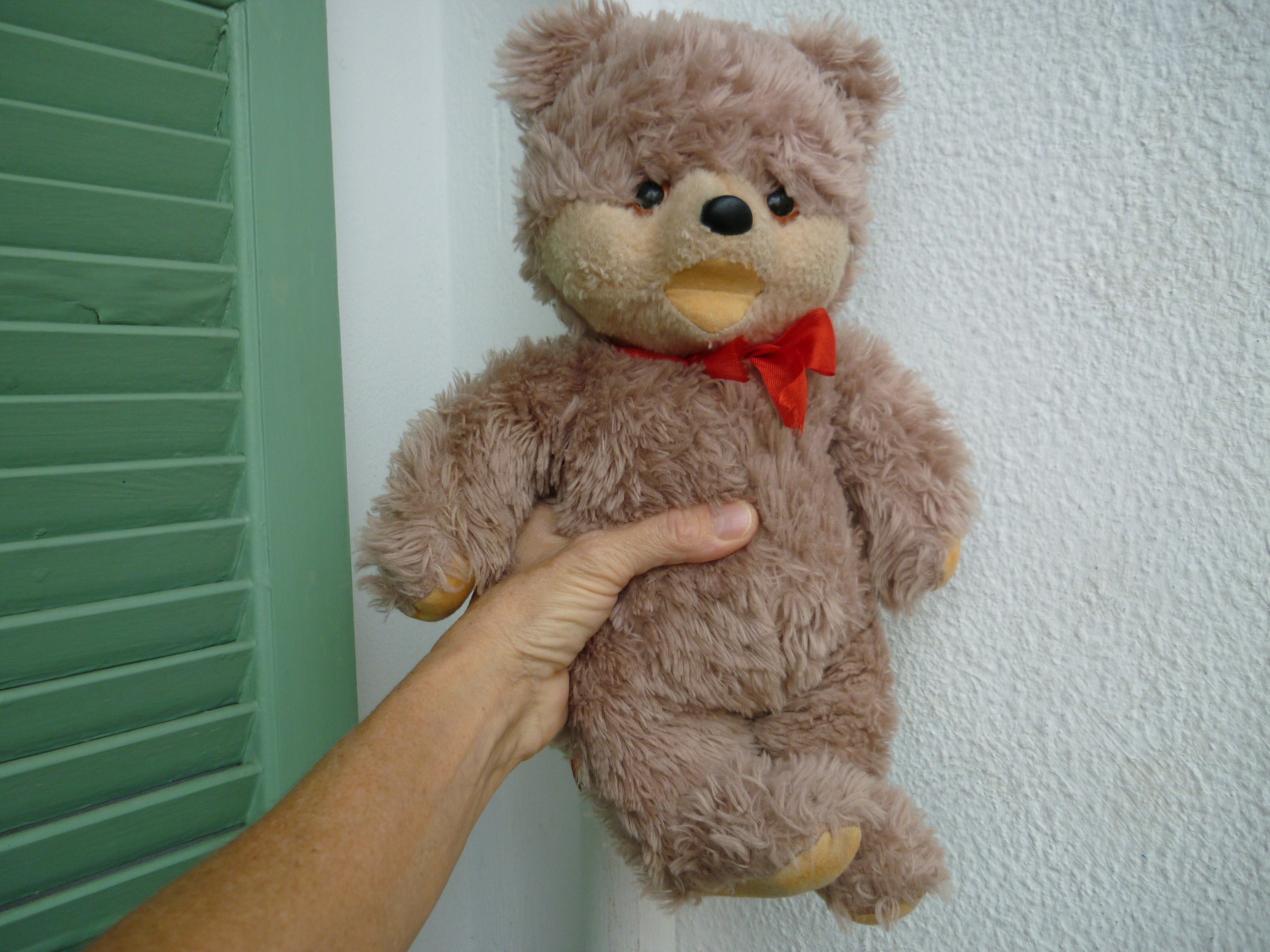 Vintage Bigo Bello,plush,schuco ,german Teddy Bear,unjointed