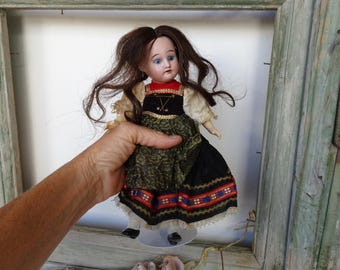 ドイツ製ビスクアンティークドール アルマン・マルセイユ 370 AM