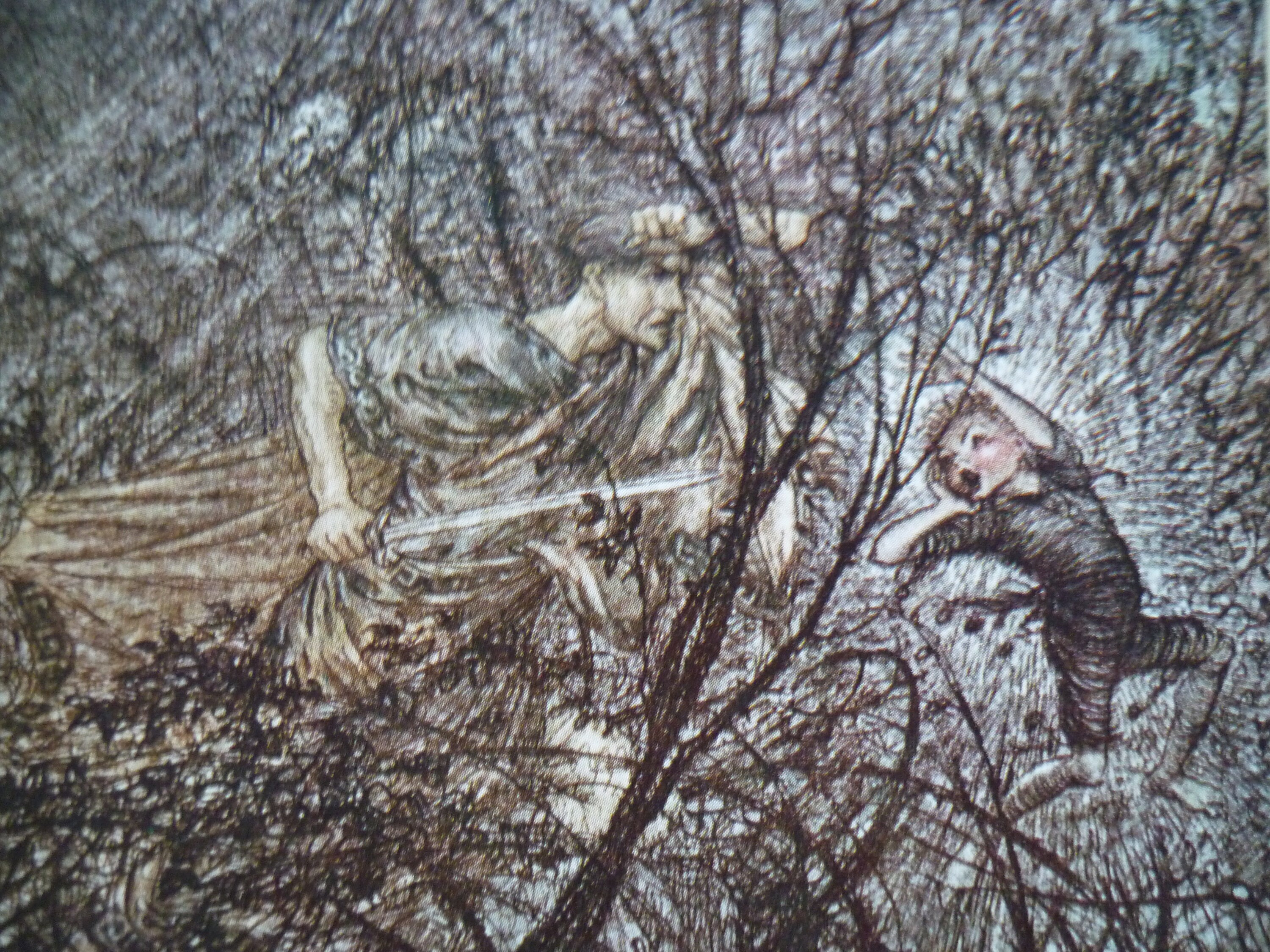 Original 1920 Arthur Rackham, Tipped in Book Plate, Print. up and Down ...