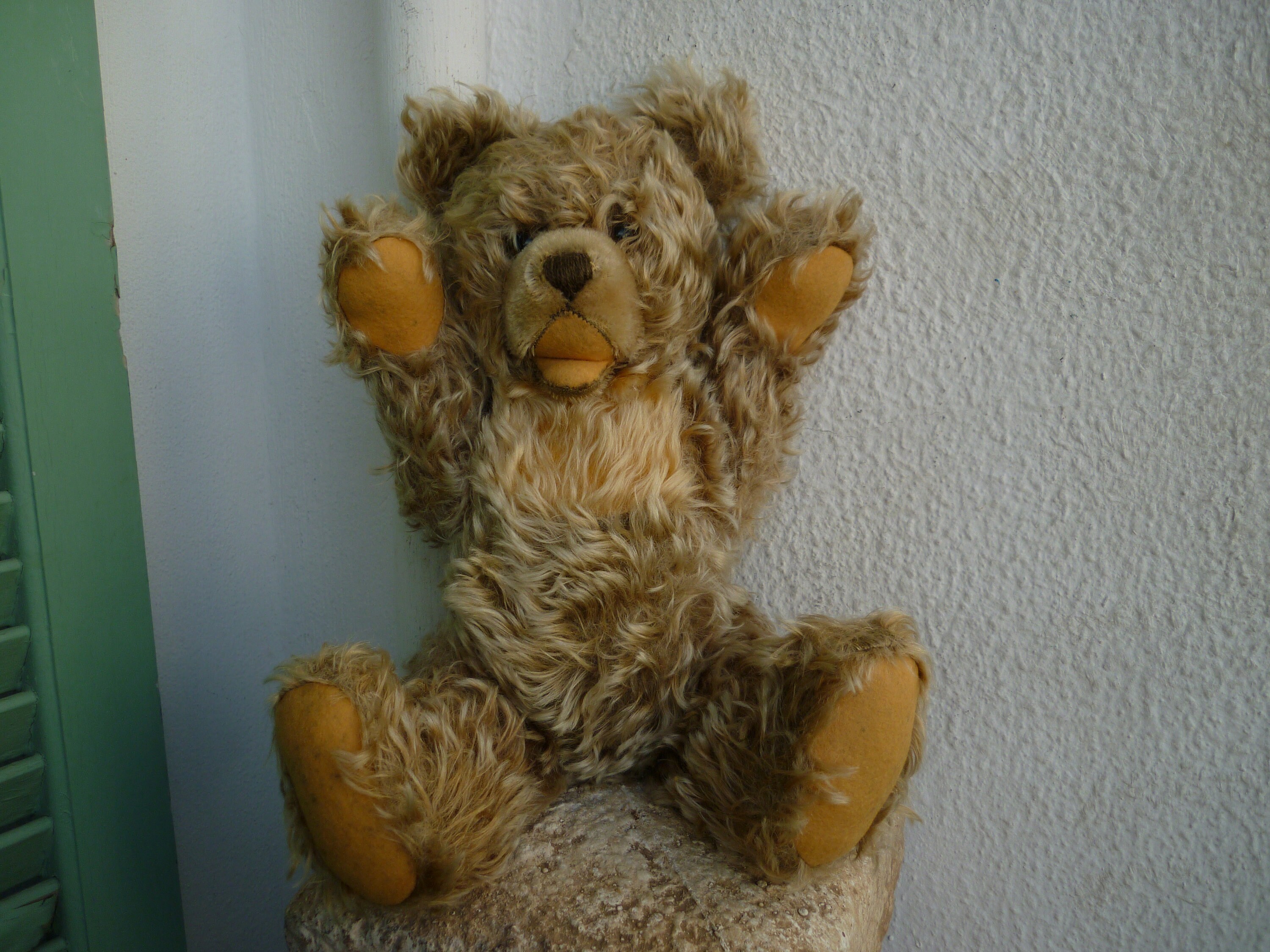 Vintage Steiff Zotty Mohair Teddy Bear, 13'' Fully Jointed - Etsy