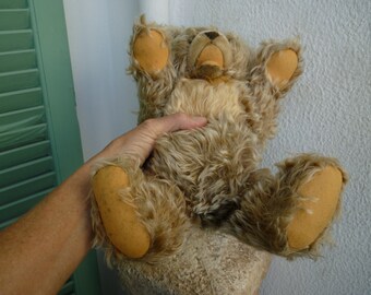 Vintage,steiff,zotty,long Mohair,teddy Bear,13'' Fully Vintage,steiff,zotty,long Mohair,teddy Bear,13'' Fully