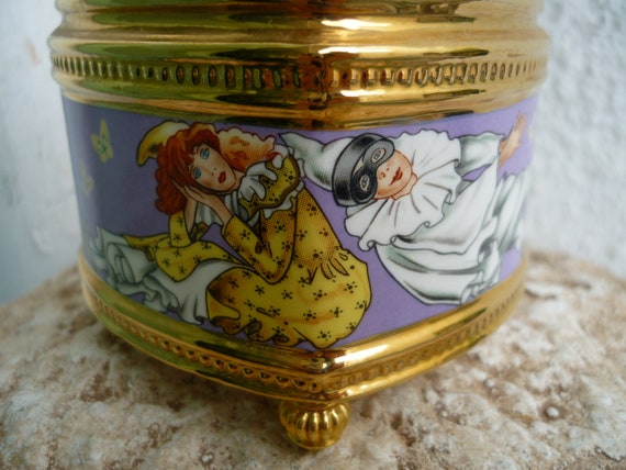 アンティーク雑貨 Franklin Mint, House of Faberge 24k The Franklin Mint,house of Fabergé,pulcinella,small,vintage