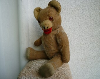 Vintage Yellow Mohair German Hermann Teddy Bear 6 in ,no ID - Etsy