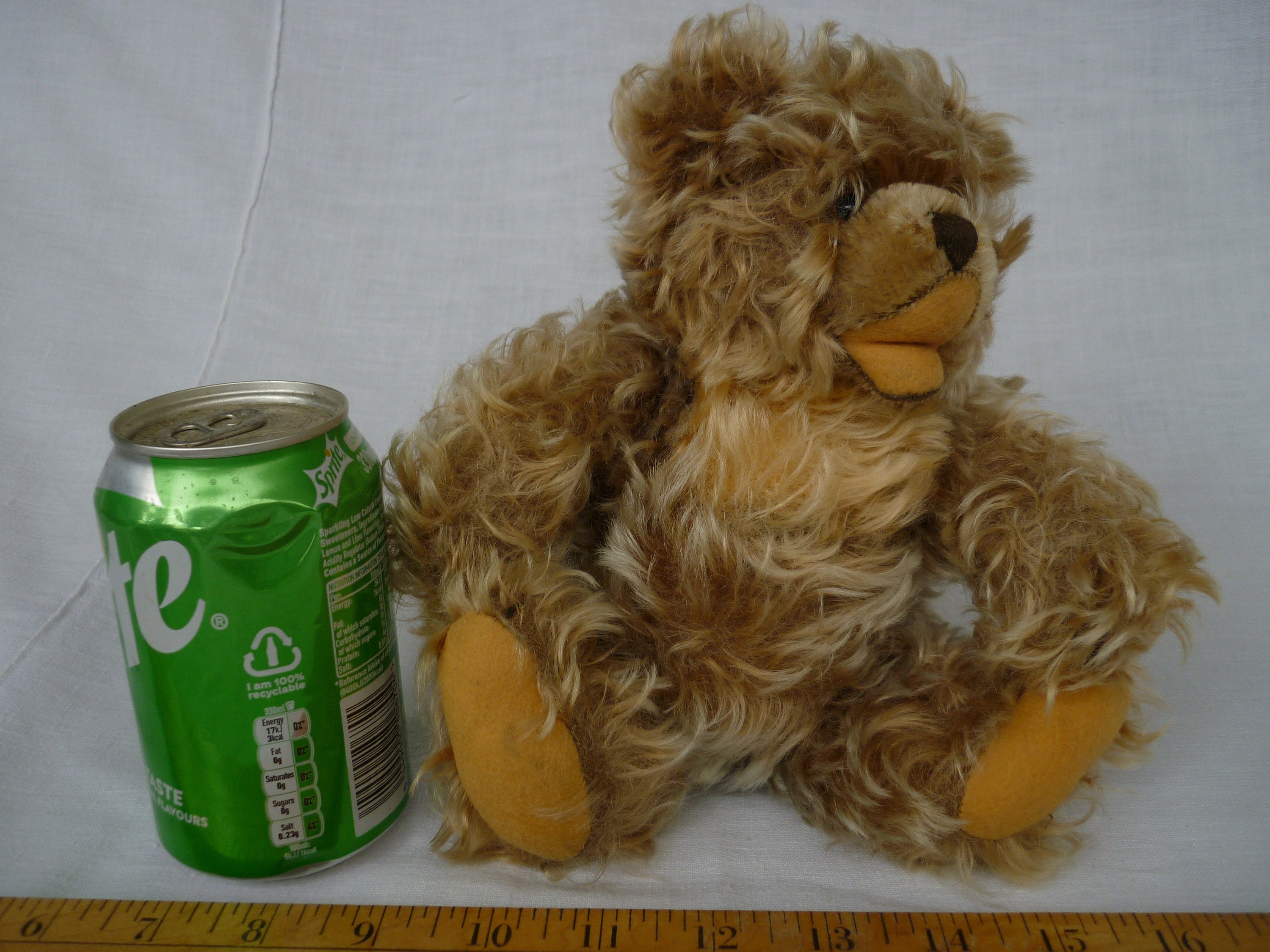 Vintage,steiff,zotty,long Mohair,teddy Bear,10'' Fully Jointed