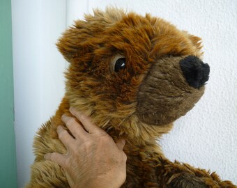 ヴィンテージ、シギキッド、大型、グリズリー、ぬいぐるみ