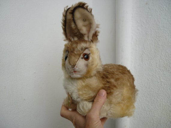 Buy Vintage,steiff,pummy,bunny Rabbit,swivel Head,glass Eyes,ear