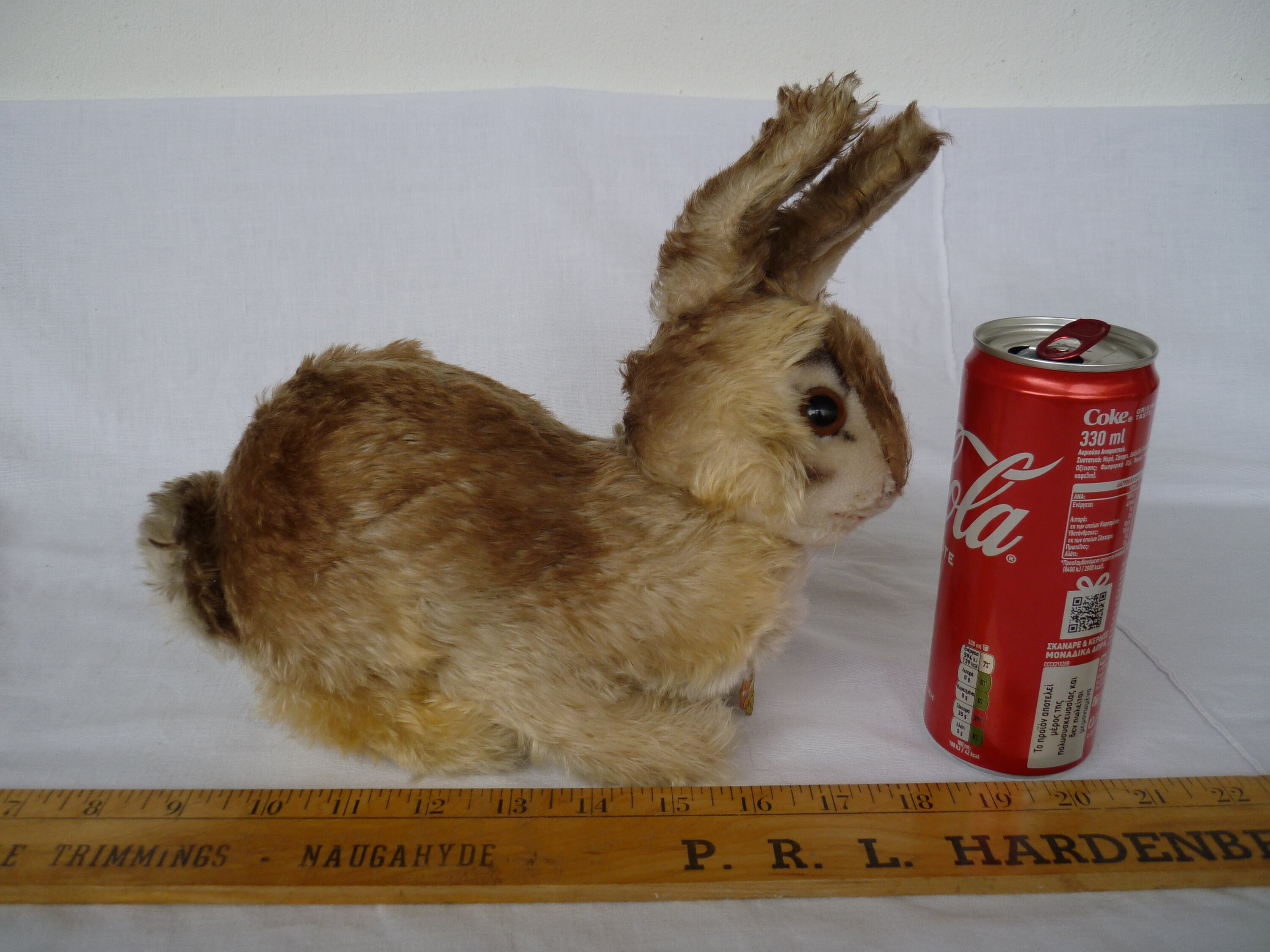 Buy Vtg.steiff,pummy,bunny Rabbit,swivel Head,glass Eyes,ear