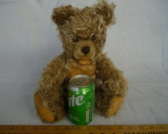 Steiff 25 cm Classique 1909 articulé Ours en Peluche avec couineur (Marron foncé