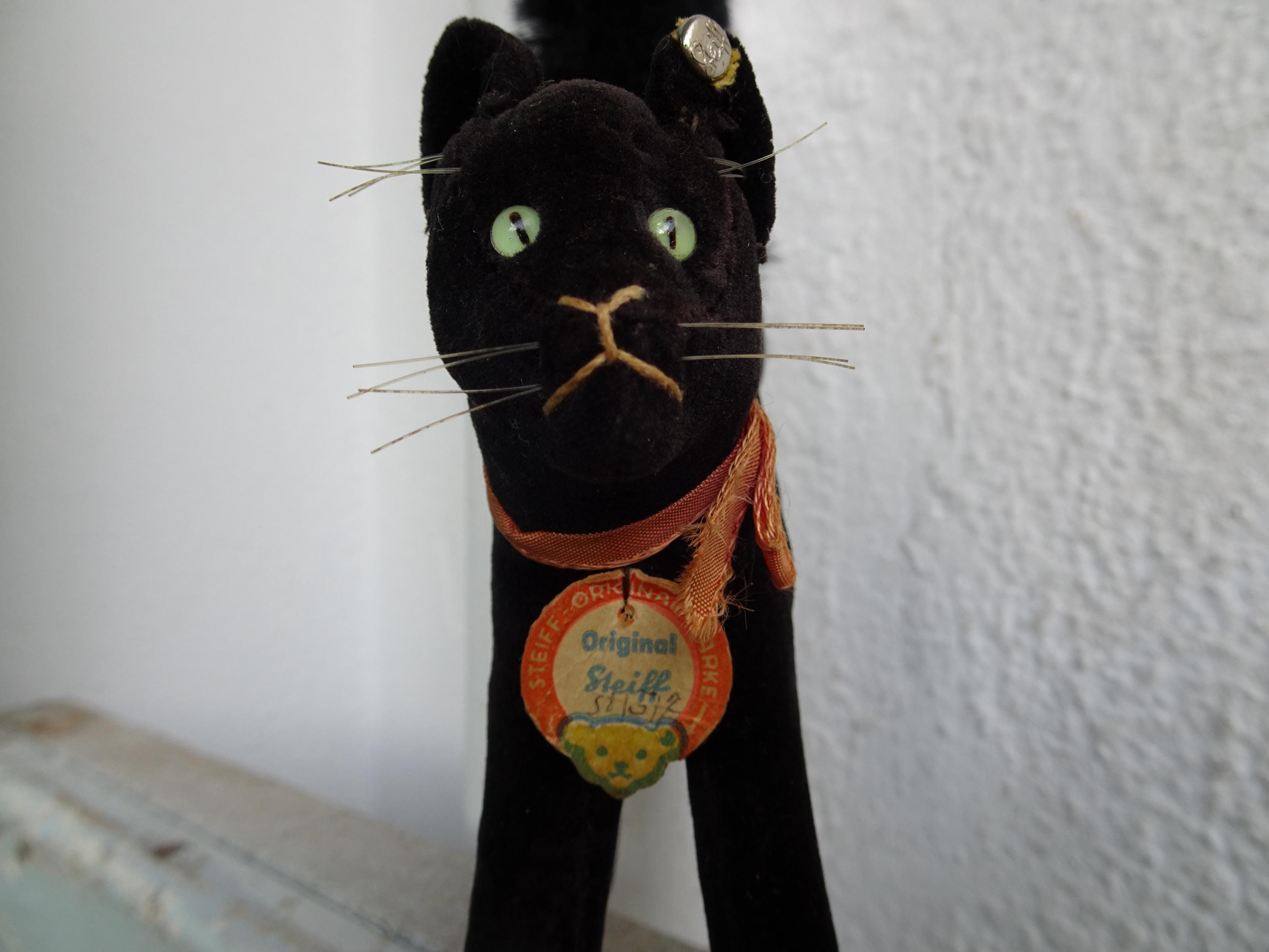 Steiff black tom cat - Etsy 日本 Steiff black tom cat - Etsy 日本
