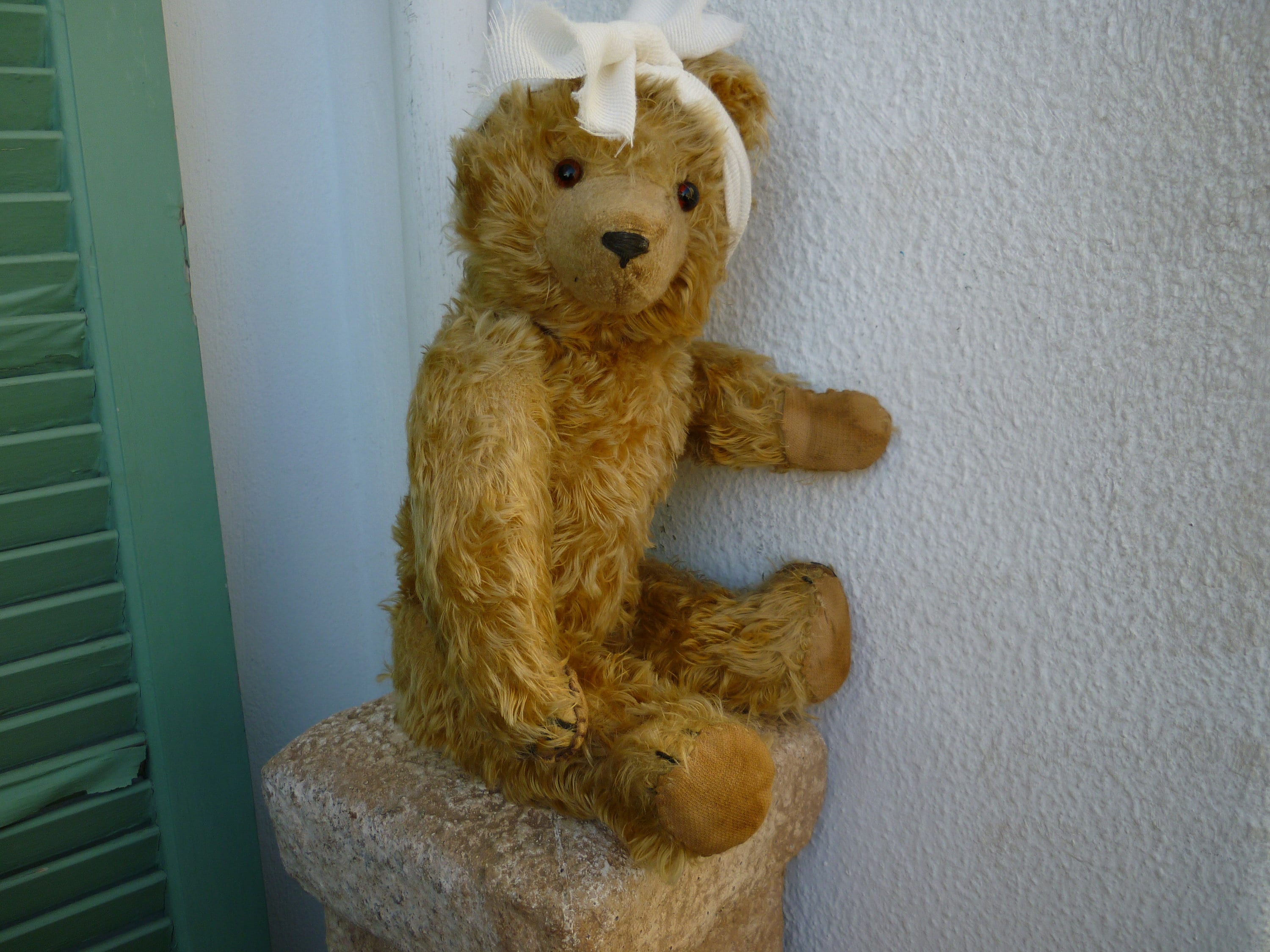 OURS TEDDY BEAR ancien Neé En 1930 en très bel état d'origine h.35cm