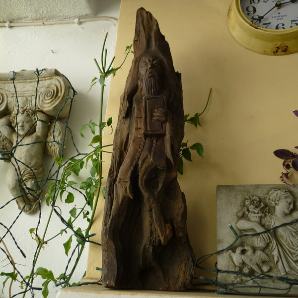 Monk Statue - Etsy UK