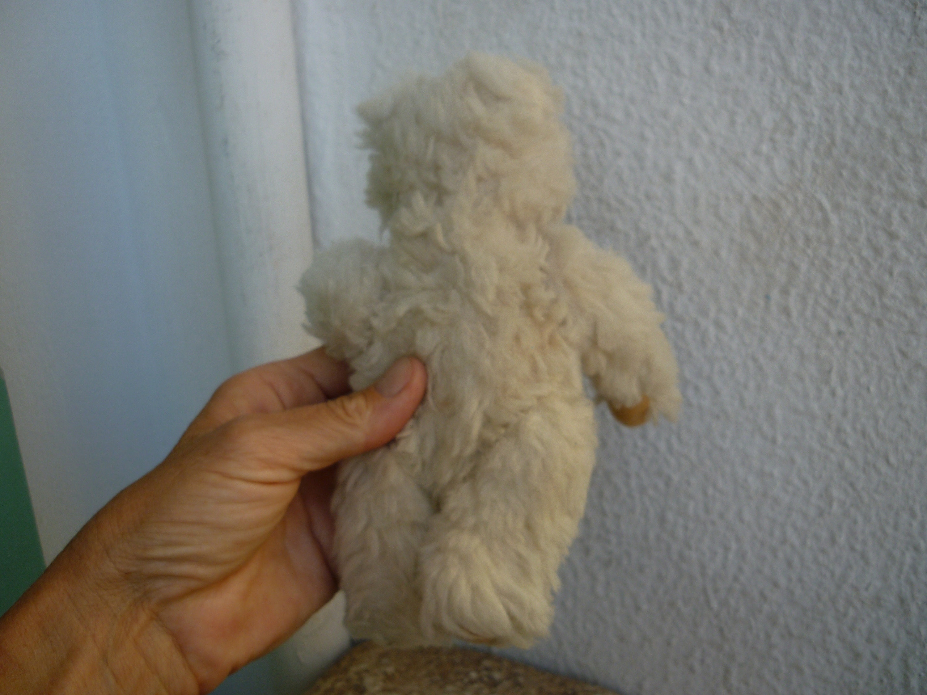 ビンテージ、シュタイフ、小型、7インチのナイロン製ぬいぐるみ