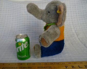 Peluche éléphant Steiff – Vintage – Fabrication Années 1970 – Antiquité