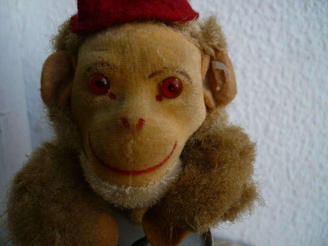 Vintage,1950's,max Carl,mechanical Ape,monkey,west German