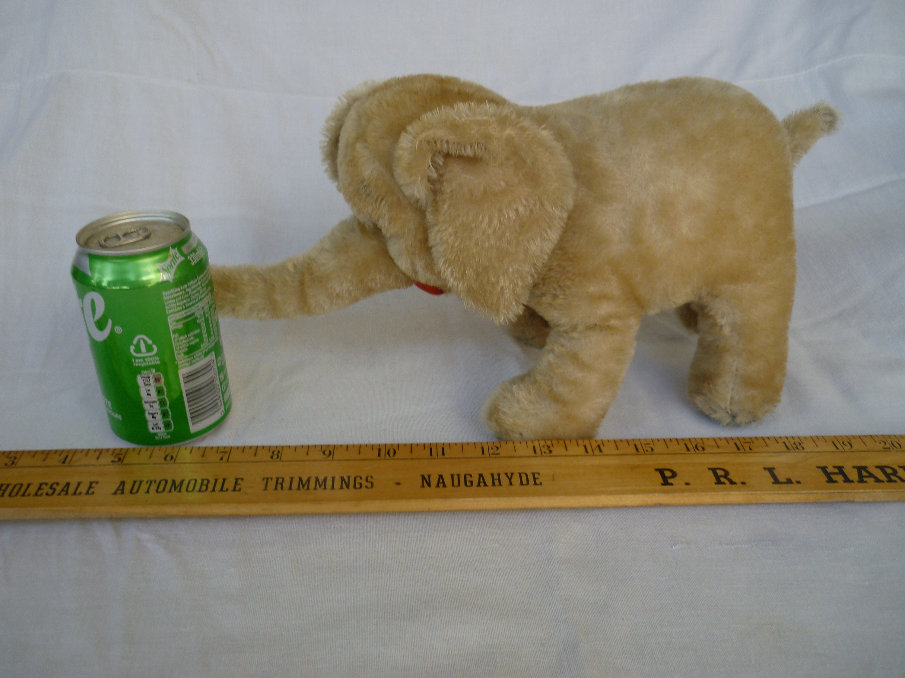 ビンテージ シュコー、ぬいぐるみ、ビゴ ベロ、象、西ドイツ製