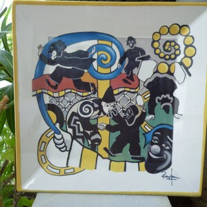 2001 Rolf Knie,limited edition,decorative Clown plate,im licht der manege/in the light of the arena/ Clown Parade
