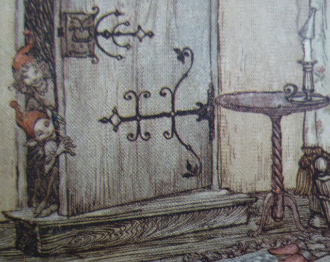1920 Arthur Rackham Fairies,midsummer Night's Dream,tipped-in Book ...