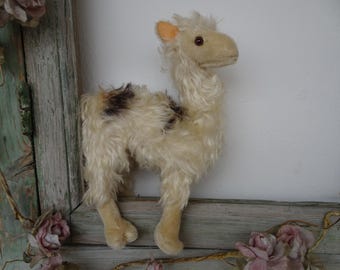 Steiff シュタイフ　ラマ　リャマ　ぬいぐるみ テディベア　ヴィンテージ Steiff シュタイフ ラマ リャマ ぬいぐるみ テディベア