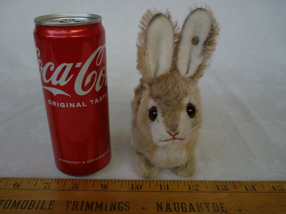 Vintage,steiff,small Pummy,bunny Rabbit,swivel Head,glass Eyes