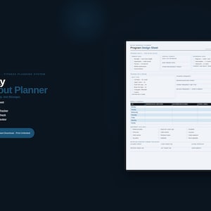 Planificador de entrenamiento de 90 días imprimible / Planificador de programa de entrenamiento / Seguimiento de composición corporal / Registro semanal de recuperación / Diario de fitness