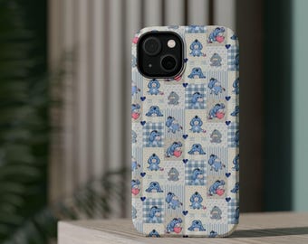 Eeyore cartoon Patchwork Phone Case | Magnetic Impact-Resistant case