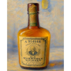 Пару постеров старой рекламы алкоголя. Виски Old Overholt (США) Здравствуйте, уважаемые, Приятного, времени, суток
