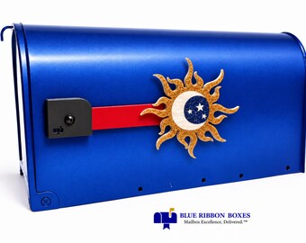 SUN MOON STARS Decorative Acrylic Mailbox Flag, Interchangeable Outdoor Décor