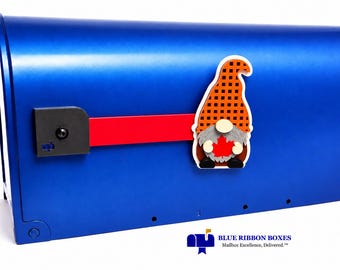 FALL GNOME Decorative Acrylic Mailbox Flag, Interchangeable Outdoor Décor