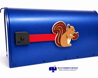 SQUIRREL Decorative Acrylic Mailbox Flag, Interchangeable Outdoor Décor