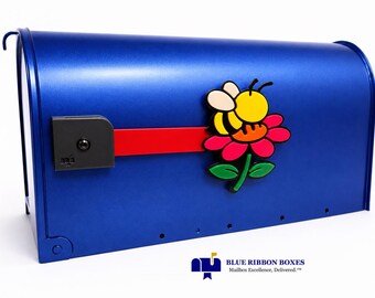 SPRING BEE Decorative Acrylic Mailbox Flag, Interchangeable Outdoor Décor