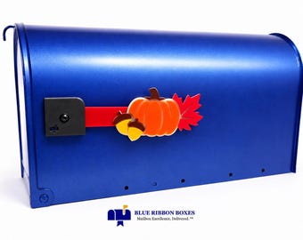 AUTUMN ARRIVAL Decorative Acrylic Mailbox Flag, Interchangeable Outdoor Décor