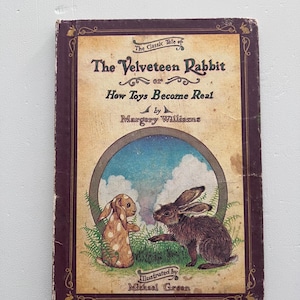 The Velveteen Rabbit Vintage Weekly Reader Book