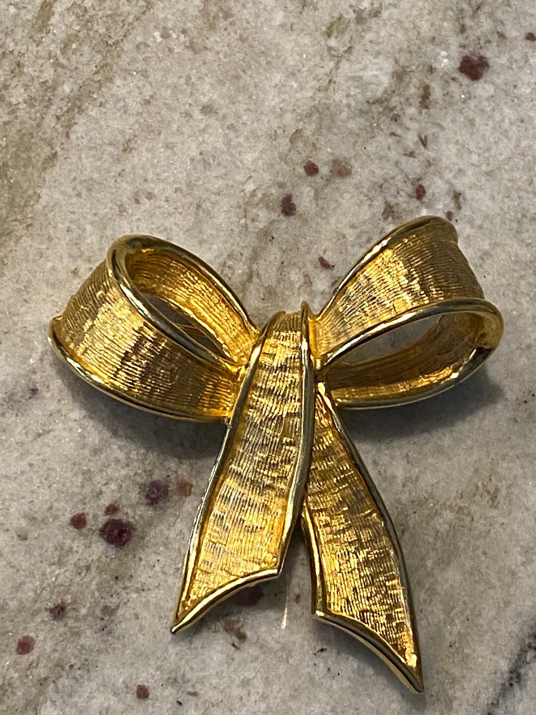 Broche De Lazo Vintage Para Mujer, Elegante Pin Maltado Con Diamant