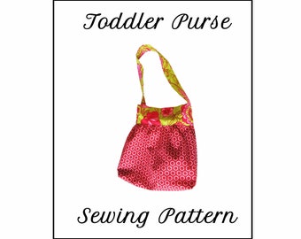 Little Girls Purse sewing PDF Instant Download