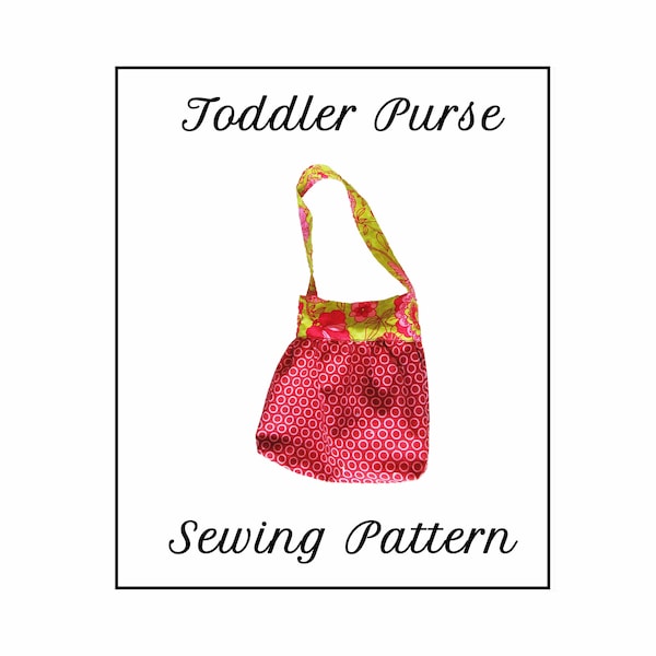 Little Girls Purse sewing PDF Instant Download