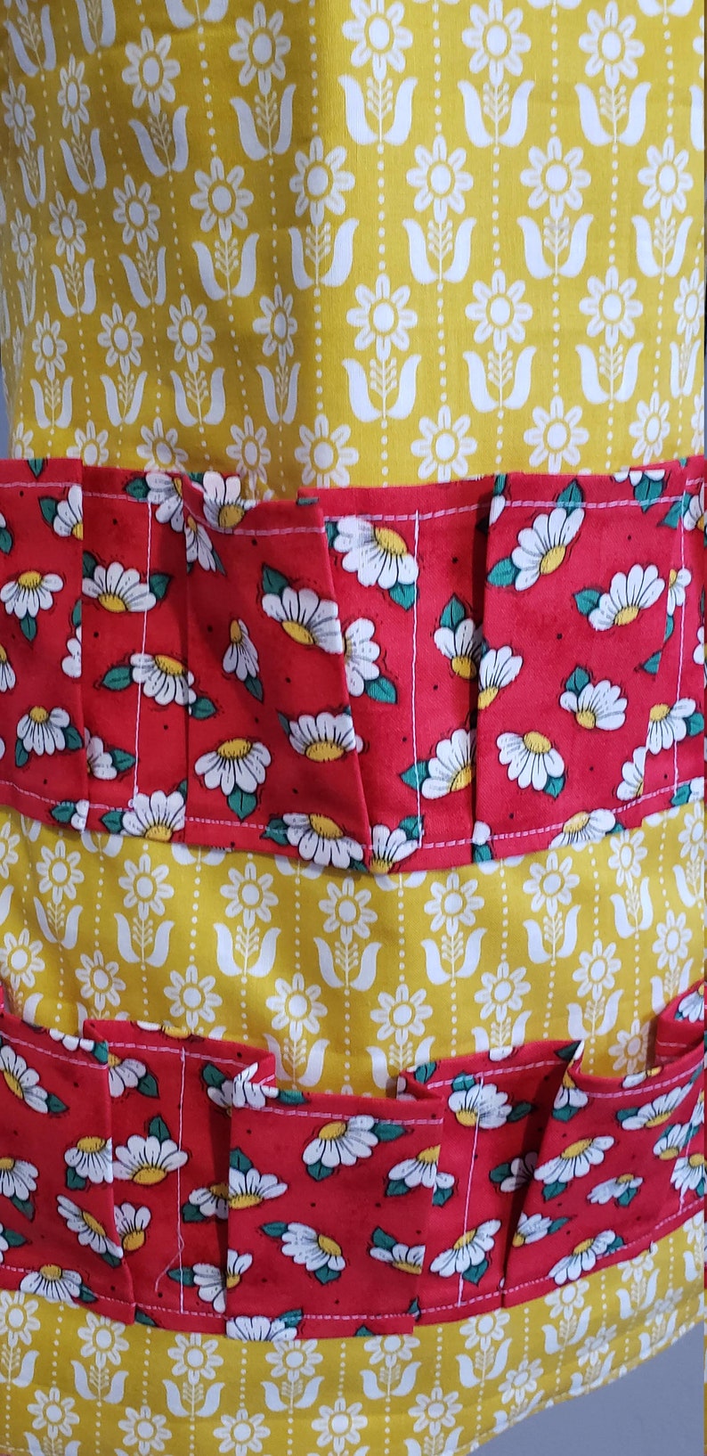 Egg Gathering Full Apron Sewing Pattern and Tutorial Etsy