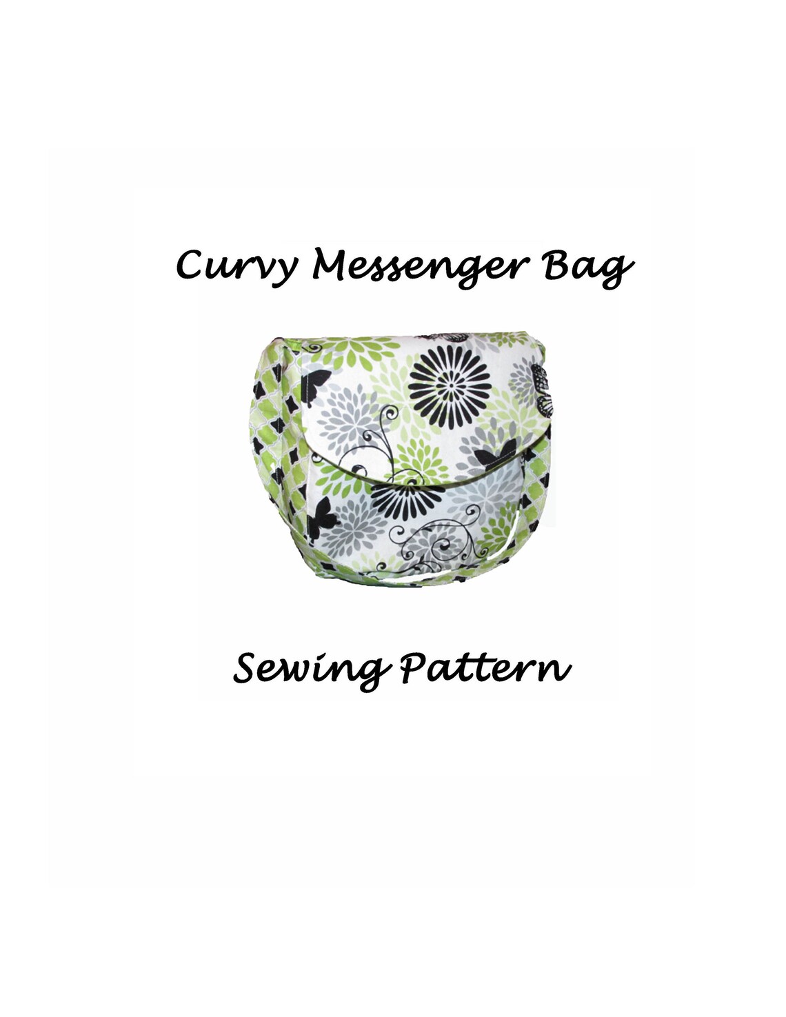 Small Messenger Bag Sewing Pattern and Tutorial PDF Etsy Canada
