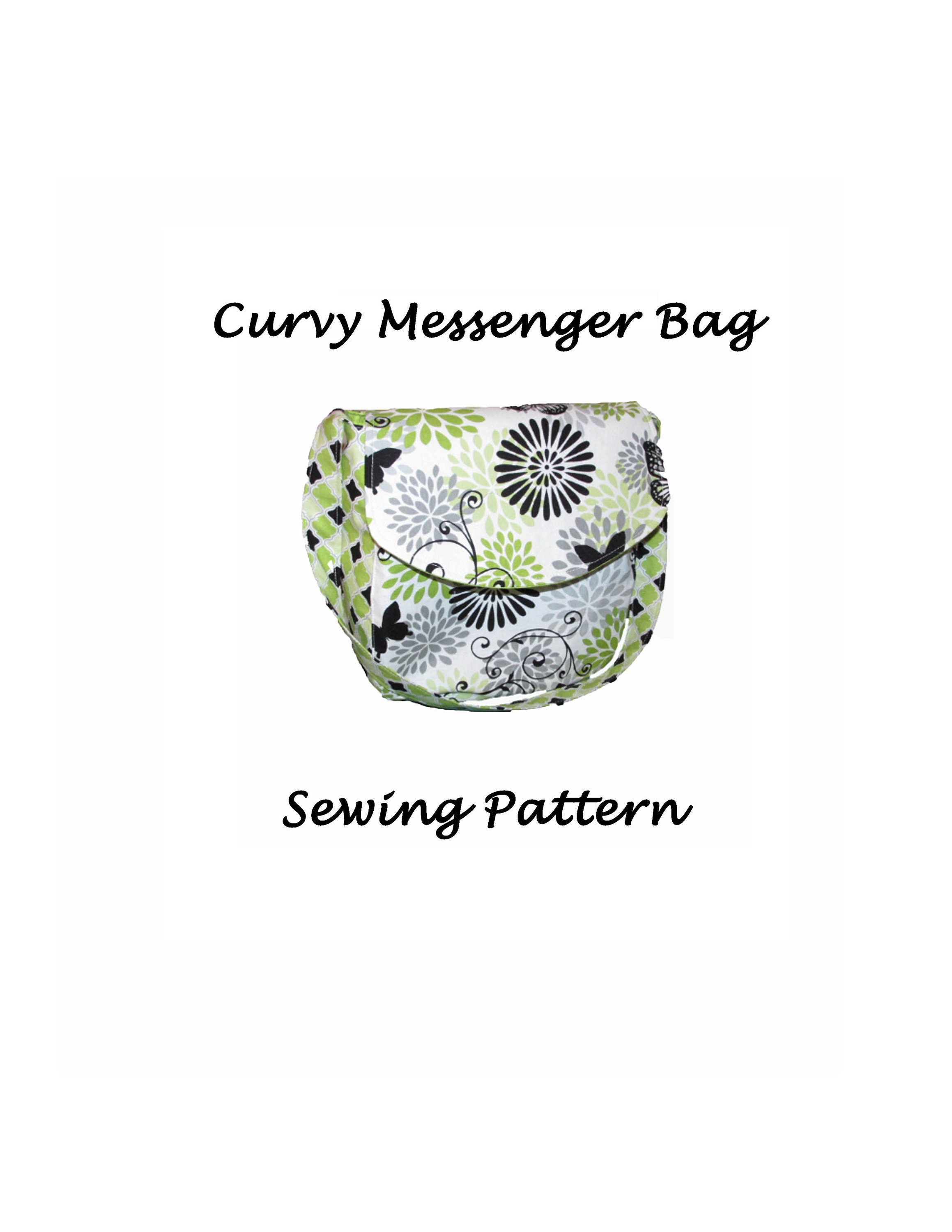 Small Messenger Bag Sewing Pattern and Tutorial PDF Etsy Canada