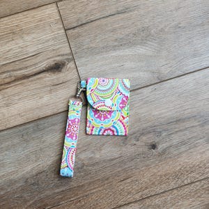 Keychain Wallet Sewing Pattern PDF – Beginner Fabric Card Holder image 2