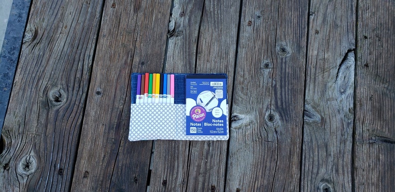 Kids Notepad Cover Sewing Pattern – PDF Download – DIY Art Pad Case ...