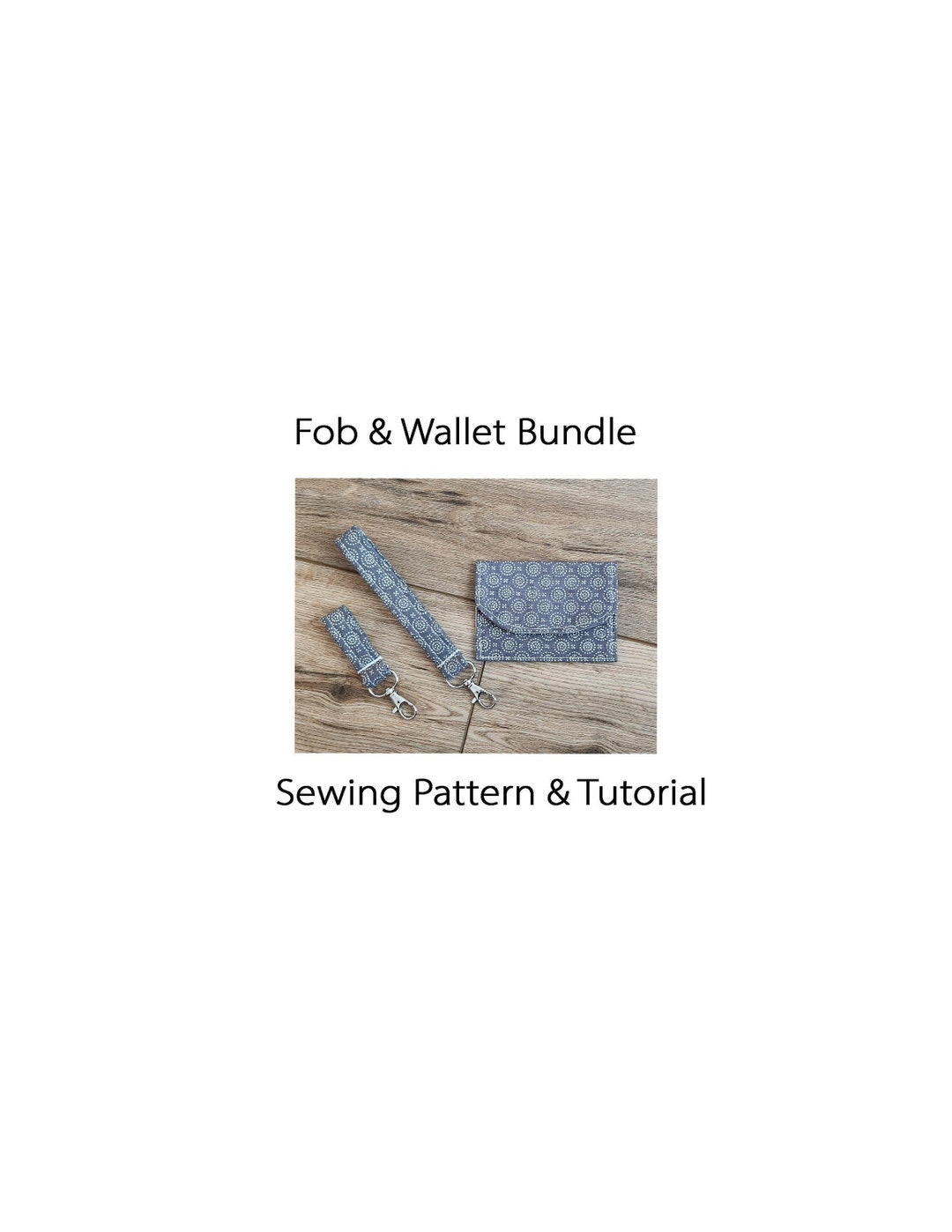 Card Wallet Easy Sewing Pattern - Etsy