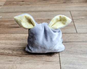 Fabric Bunny Bag Sewing Pattern & Tutorial – PDF Instant Download