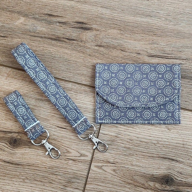 Mini Wallet Key Mini Wallet With Key Fob - Etsy
